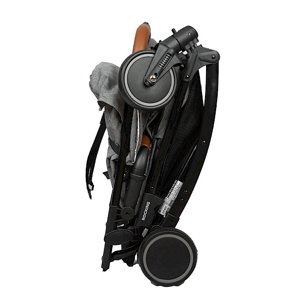 COCHE MECEDOR ROCKING GRIS A609-GREY