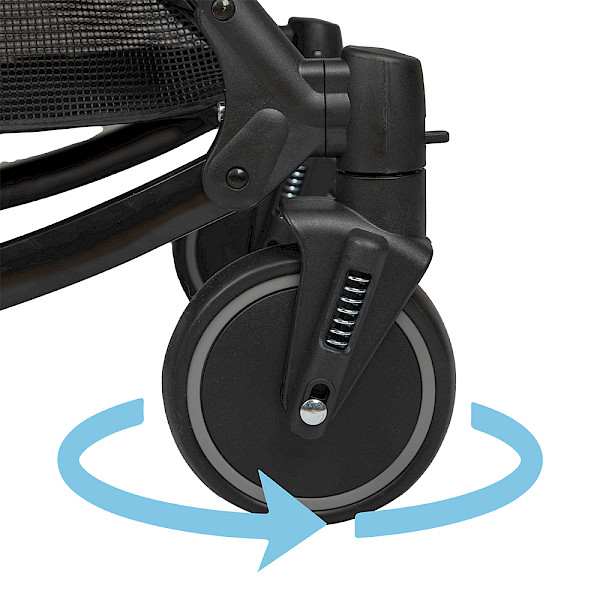 COCHE MECEDOR ROCKING GRIS A609-GREY