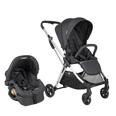 COCHE CON CARGUERA Y BASE / SMART WALK DARK GREY AS6111-DARK GREY