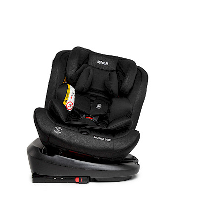 SILLA DE AUTO CONVERTIBLE MUNDI HB36 -BLACK MELANGE
