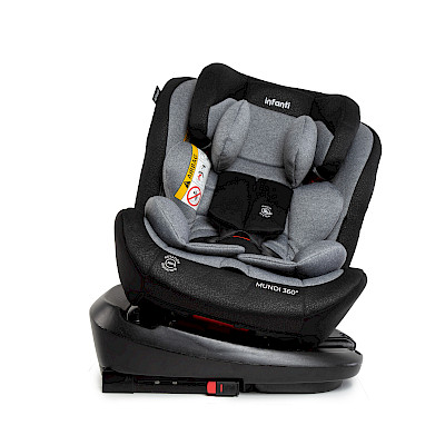 SILLA DE AUTO CONVERTIBLE MUNDI HB36 -GREY MELANGE