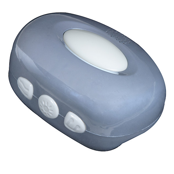 CORRAL CUNA CIELO GREY DOTS KDD-930 GREY DOTS